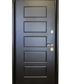 Дверь Неман Н-10 с панелью, окрашенной по каталогу Ral (цвет -9017) и фрезеровкой №59