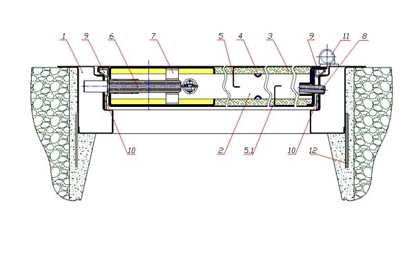 Схема дверного блока Неман Н-1