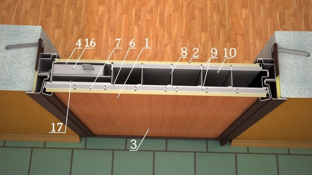 Схема дверного блока Неман Н-1011